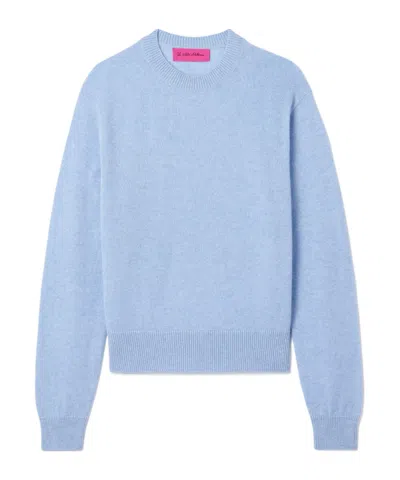 The Elder Statesman Tranquility Cashmere Sweater In Blue