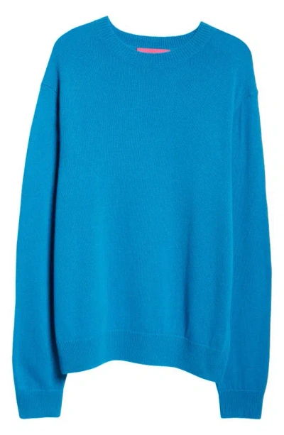 The Elder Statesman Tranquility Cashmere Sweater In Santorini