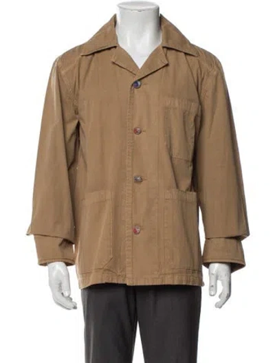 Pre-owned The Elder Statesman Utility Jacket W/ Tags In Neutral