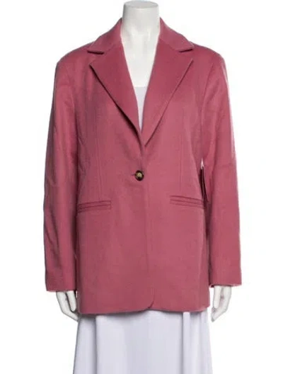 Pre-owned The Elder Statesman Virgin Wool Blazer W/ Tags In Pink