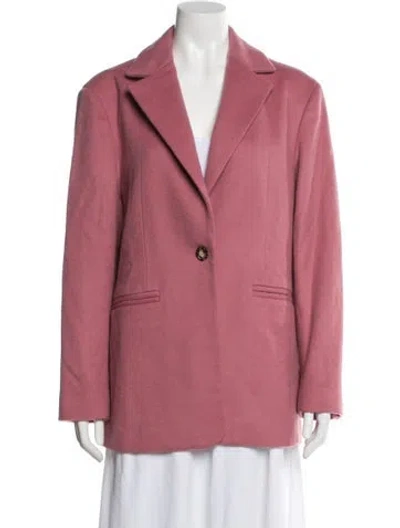 Pre-owned The Elder Statesman Virgin Wool Blazer W/ Tags In Pink