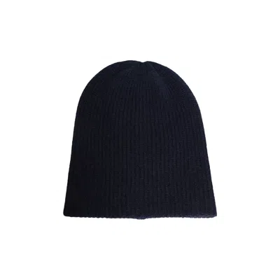 Pre-owned The Elder Statesman Watchman Cap 'navy' | Blue | Men's Size Onesize
