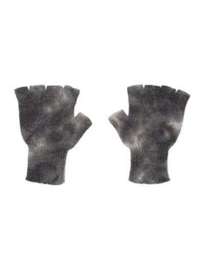 Pre-owned The Elder Statesman Winter Gloves In Gray