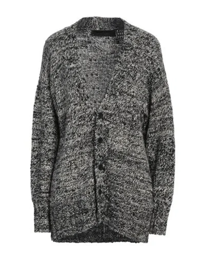 The Elder Statesman Woman Cardigan Black Size L Cashmere