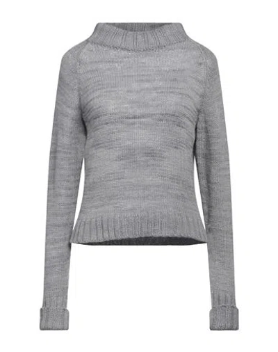 The Elder Statesman Woman Turtleneck Grey Size M Cashmere