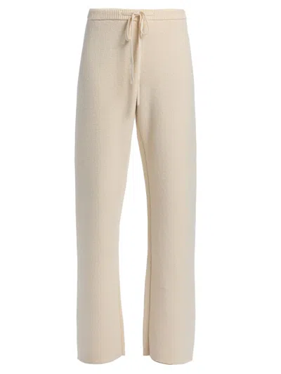 The Elder Statesman Women's Nora Lite Cotton Lounge Pants In Brown