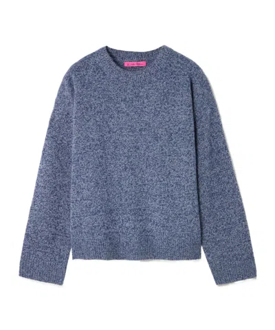 The Elder Statesman Zuma Cashmere Sweater In Blue