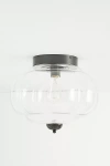 The Eloise Lighting Collection By Anthropologie The Eloise Scallop Milk Glass Flush Mount Ceiling Light