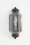The Eloise Lighting Collection By Anthropologie The Eloise Scallop Milk Glass Flush Sconce Wall Light