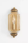 The Eloise Lighting Collection By Anthropologie The Eloise Scallop Milk Glass Flush Sconce Wall Light