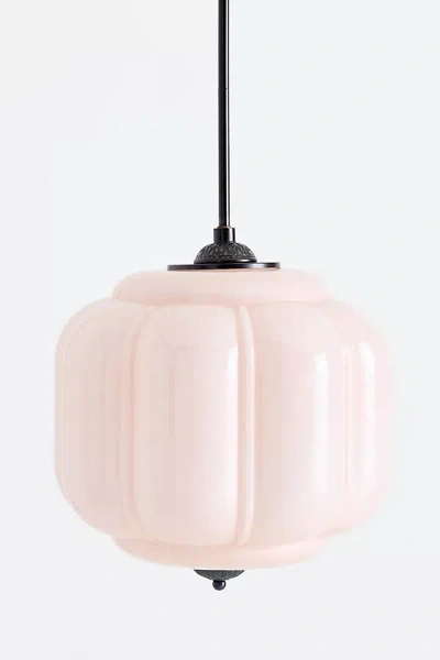 The Eloise Lighting Collection By Anthropologie The Eloise Scallop Milk Glass Pendant Ceiling Light