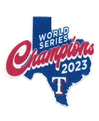The Emblem Source Texas Rangers 2023 World Series Champions State Legends Patch In Blue