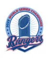 The Emblem Source Texas Rangers 2023 World Series Champions Trophy Star Patch In Blue