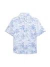 The Endless Summer Little Boy's & Boy's Floral & Palm Print Shirt In White