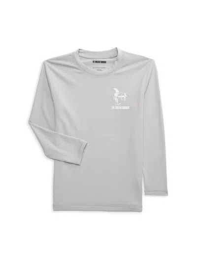 The Endless Summer Kids' Little Boy's & Boy's Graphic T-shirt In Heather Grey