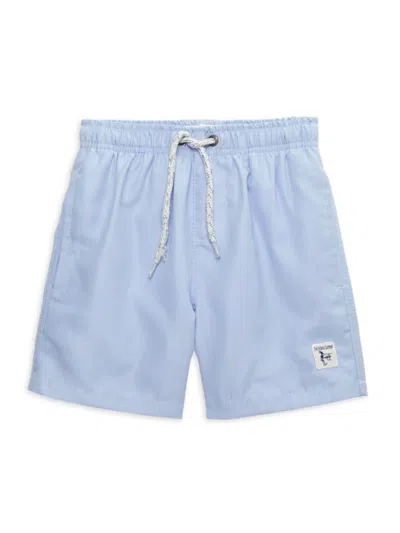 The Endless Summer Kids' Little Boy's & Boy's Logo Drawstring Shorts In Neutral