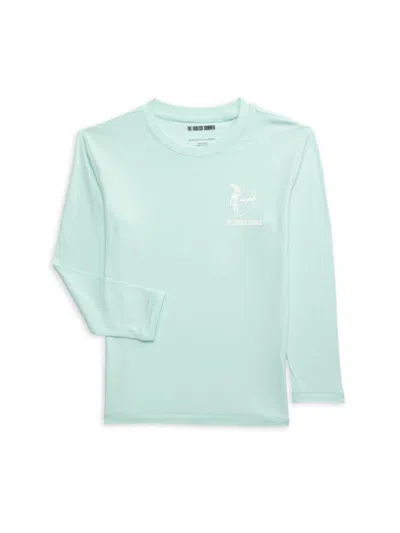 The Endless Summer Kids' Little Boy's & Boy's Long Sleeve T-shirt In Mint