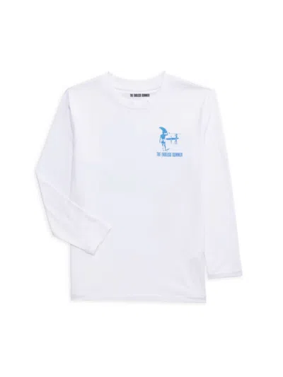 The Endless Summer Kids' Little Boy's Endless Summer Sunshirt In White