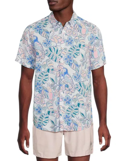 The Endless Summer Men's Tropical-print Shirt