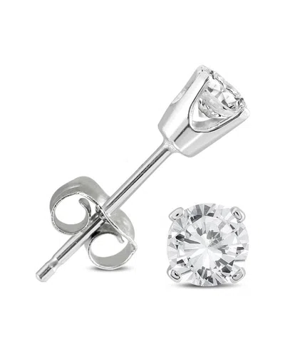 The Eternal Fit 14k 0.50 Ct. Tw. Diamond Earrings In White