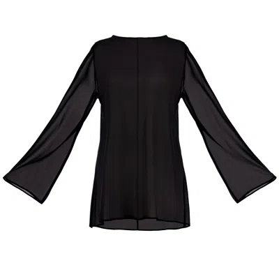The Ethos Studio Women's Ana Blouse - Black