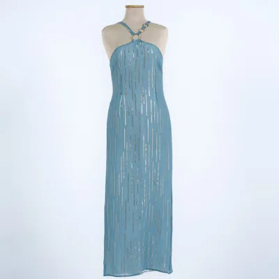 The Ethos Studio Women's Blue Solara Dress