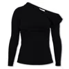 The Ethos Studio Women's Lily Top - Black In Black