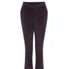 The Etta Collection Women's Cale Cord Trouser Brown In Brown