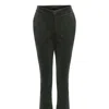 The Etta Collection Women's Cale Cord Trouser Green In Green