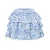 The Etta Collection Women's Clara Mini Skirt In Blue