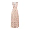 The Etta Collection Women's Pink / Purple Augusta Maxi Dress In Pink