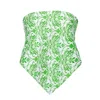 The Etta Collection Women's Veronica Scarf In Green In Green