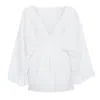 The Etta Collection Women's White Dionysus Playsuit In White