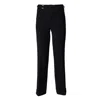 The Extreme Collection Women's Atelier Black Buckle Pants