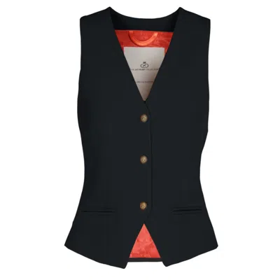 The Extreme Collection Women's Black Vest Atelier
