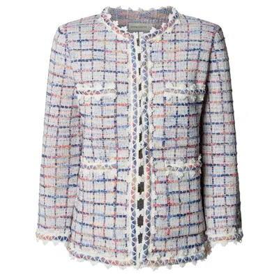 The Extreme Collection Women's Hunter Multi-tone Check-knit Jacket - Limited Edition