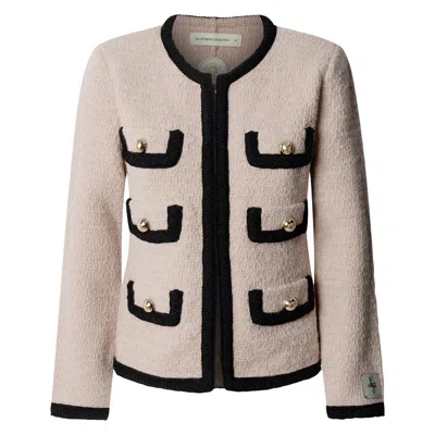 The Extreme Collection Women's Pink Two-tone Jacket Preston