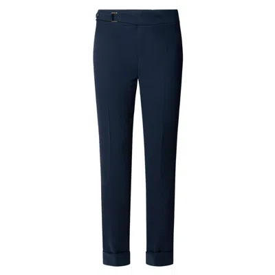 The Extreme Collection Women's Straight-leg Blue Tailored Trousers Atelier