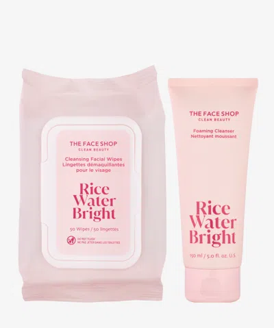 The Face Shop Rice Water Bright The Everyday Cleanse Duo In Multi