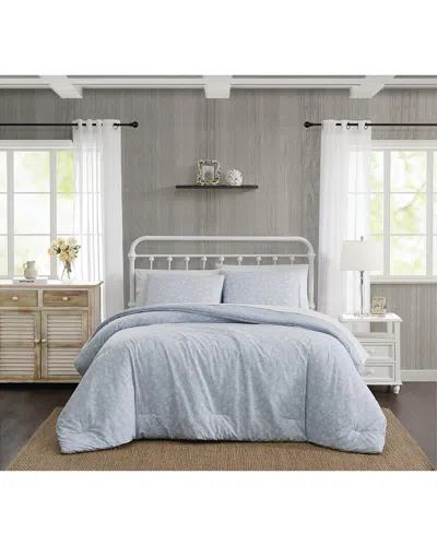 The Farmhouse By Rachel Ashwell 200tc Majesty Comforter Set In Blue