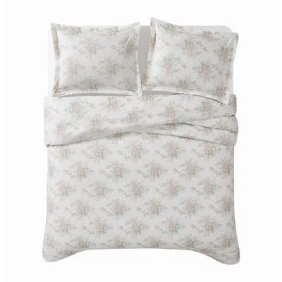 The Farmhouse By Rachel Ashwell English Garden Duvet Cover Set In Blue