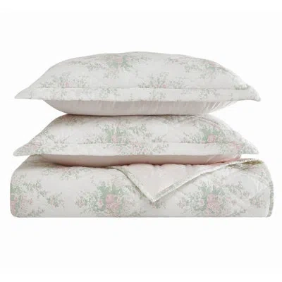 The Farmhouse By Rachel Ashwell English Garden Quilt Set In Pink