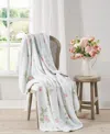 The Farmhouse By Rachel Ashwell Strawberry Delight Throw, 50" X 70" In White