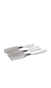 The Favorites 3 Piece Cheese Knife Set In White