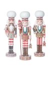 The Favorites Candy Cane Soldiers Set Of 3 In Multi