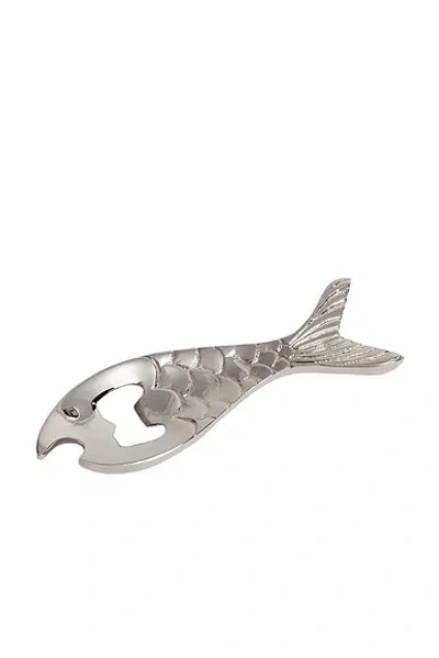 The Favorites Fish Bottle Opener In Metallic