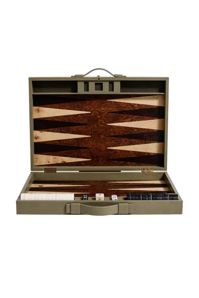 The Favorites Geneva Backgammon Set In Brown