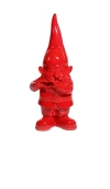 The Favorites Gnome Giving Heart Gesture In Red
