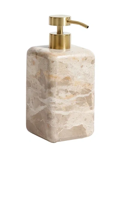 The Favorites Marble Soap And Lotion Dispenser In Gray