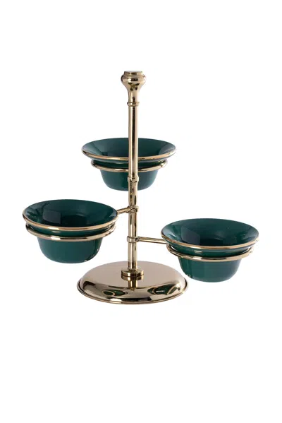 The Favorites Monte Napoleone 3-tier Condiment Bowl Set
